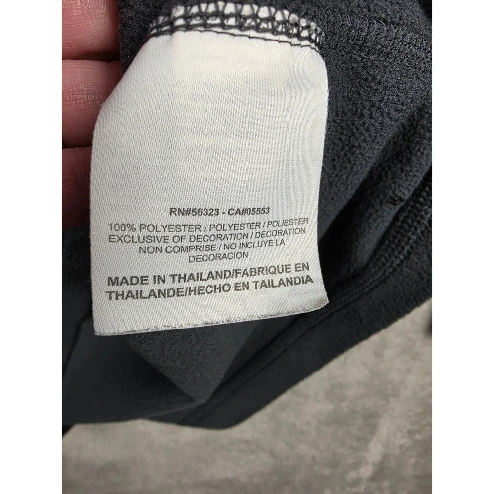 Nike Therma-Fit Quarter Zip Pullover Mens Large Gray Fleece 418343-060